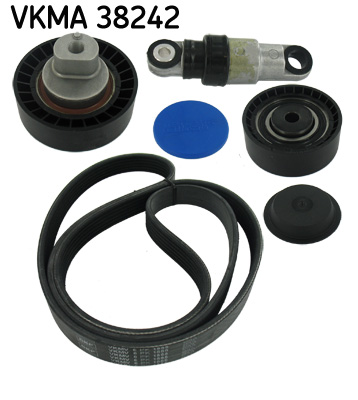 SKF VKMA 38242 Kit Cinghie Poly-V-Kit Cinghie Poly-V-Ricambi Euro